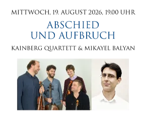 Moment Musik Konzert Abschied und Aufbruch